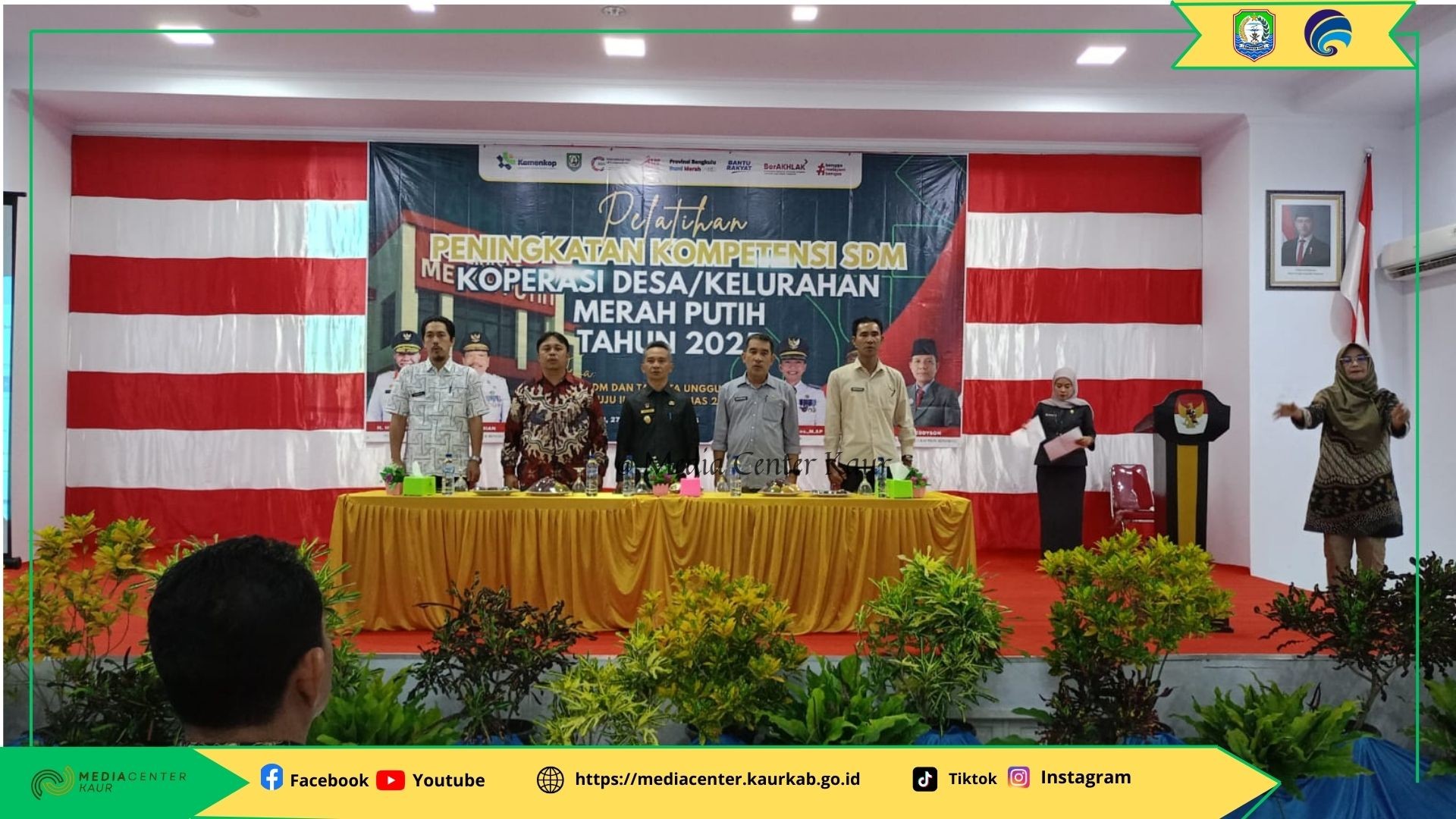 Pelatihan Peningkatan Kompetensi SDM Koperasi Desa/Kelurahan Merah Putih