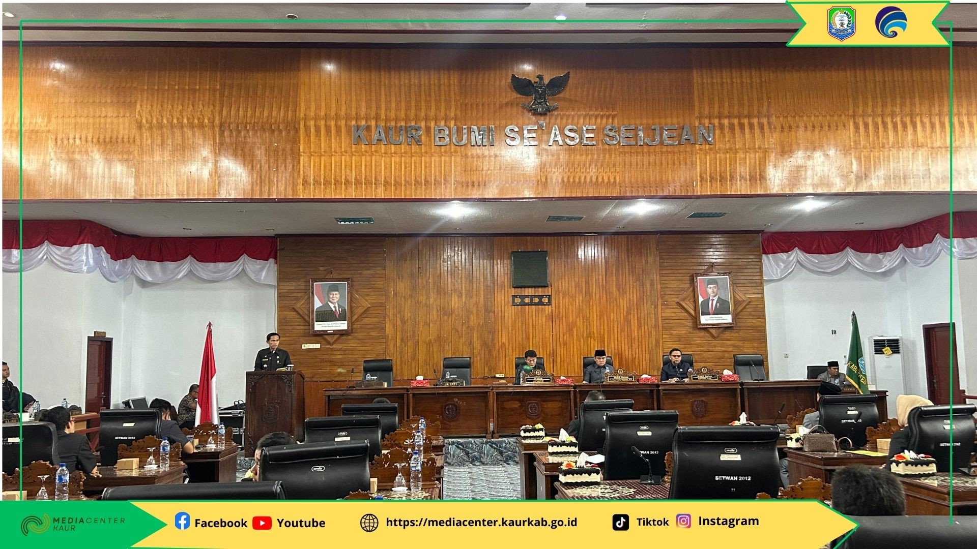 DPRD Kaur Gelar Rapat Paripurna Penyampaian Nota Pengantar Raperda APBD TA 2026