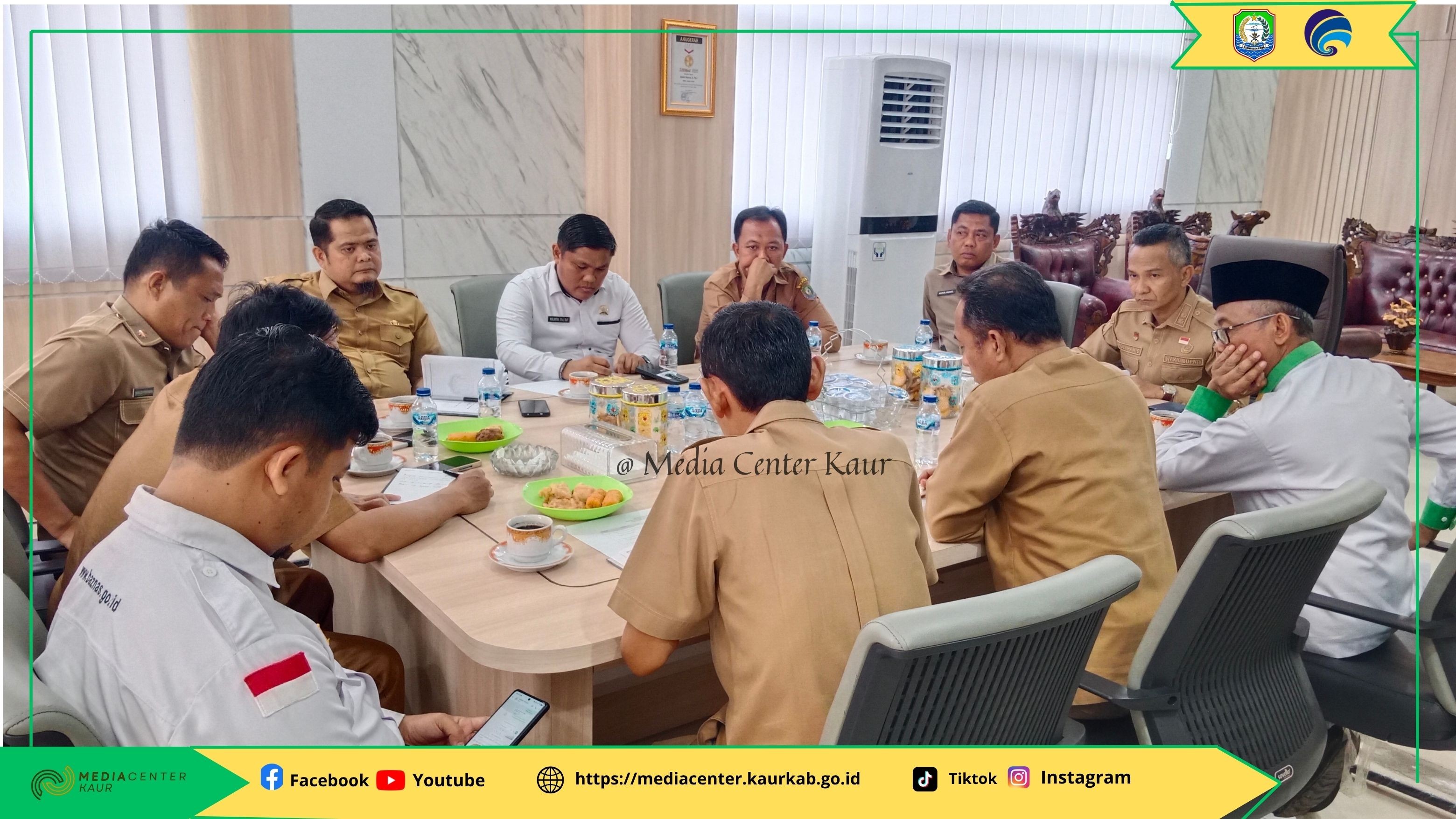 Rapat Persiapan Peringatan Maulid Nabi Muhammad SAW, Pemkab Kaur Matangkan Pelaksanaan