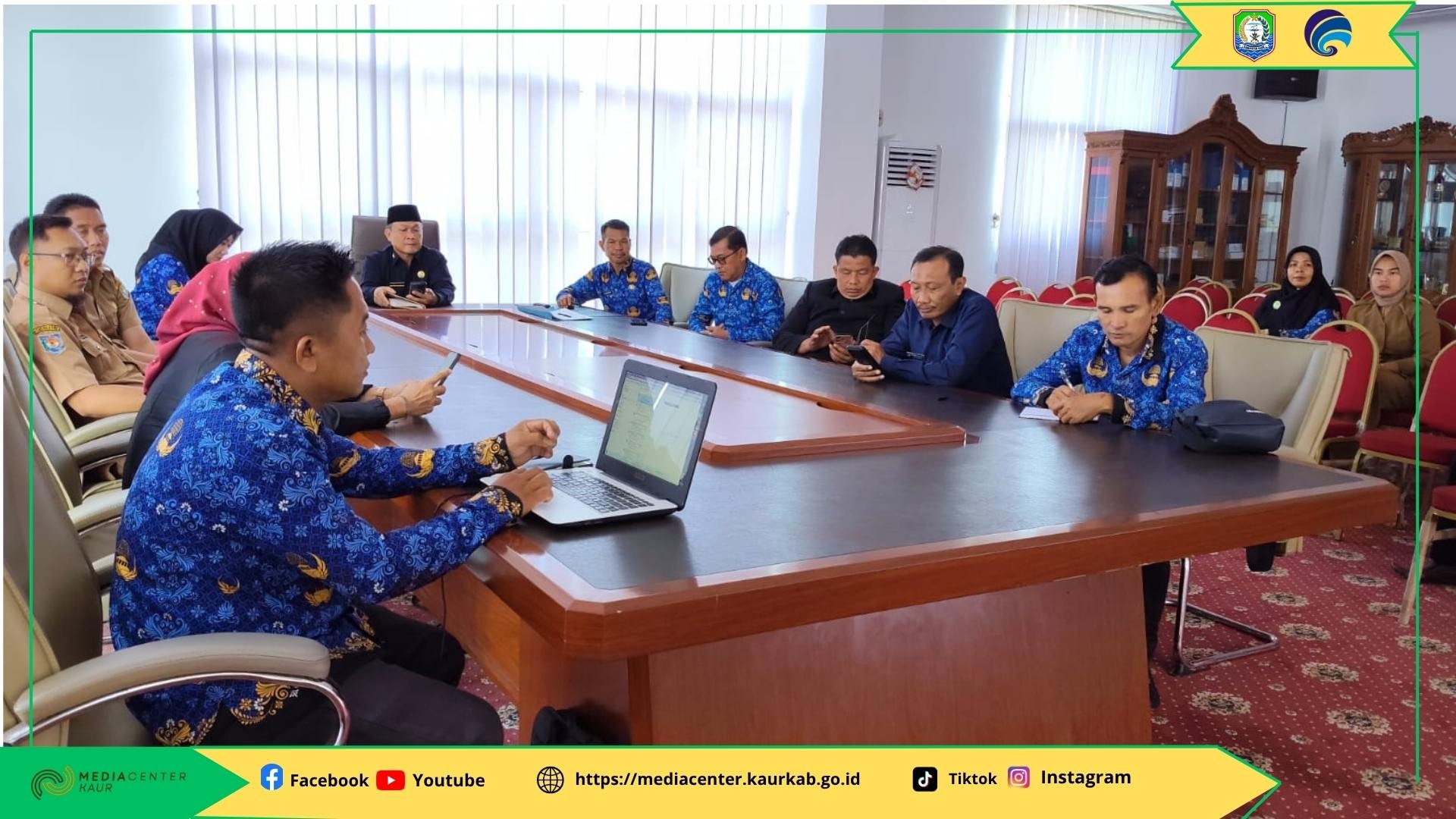 Pemkab Kaur Ikuti Rakor Nasional Pengendalian Inflasi dan Antisipasi Dampak El Nino