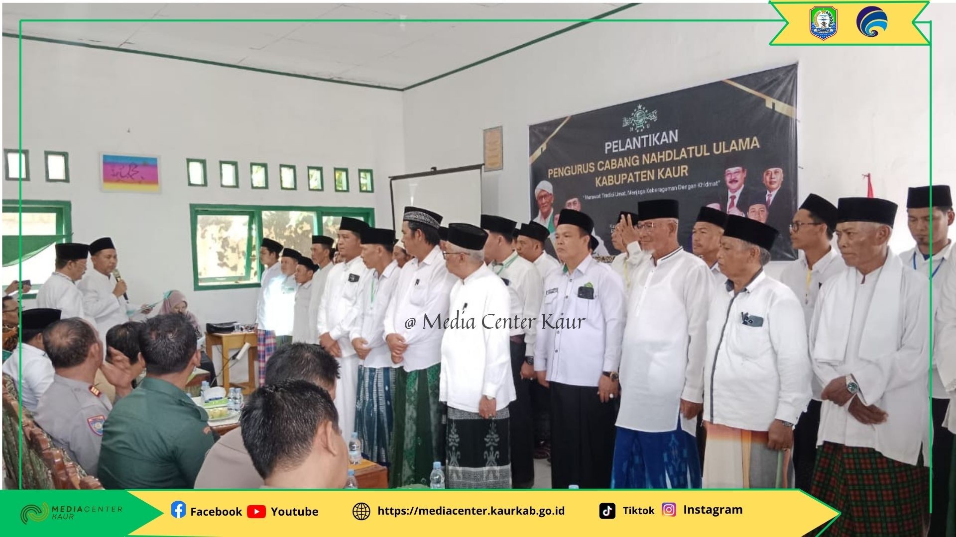 Nahdlatul Ulama Kabupaten Kaur Lantik Pengurus Baru dan Gelar Pendidikan Kader