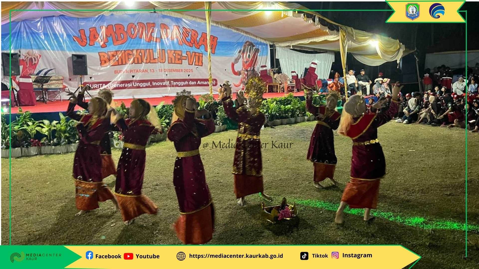 Pecah! Pensi Empat Kwarcab Pukau Penonton Jamda Bengkulu VII