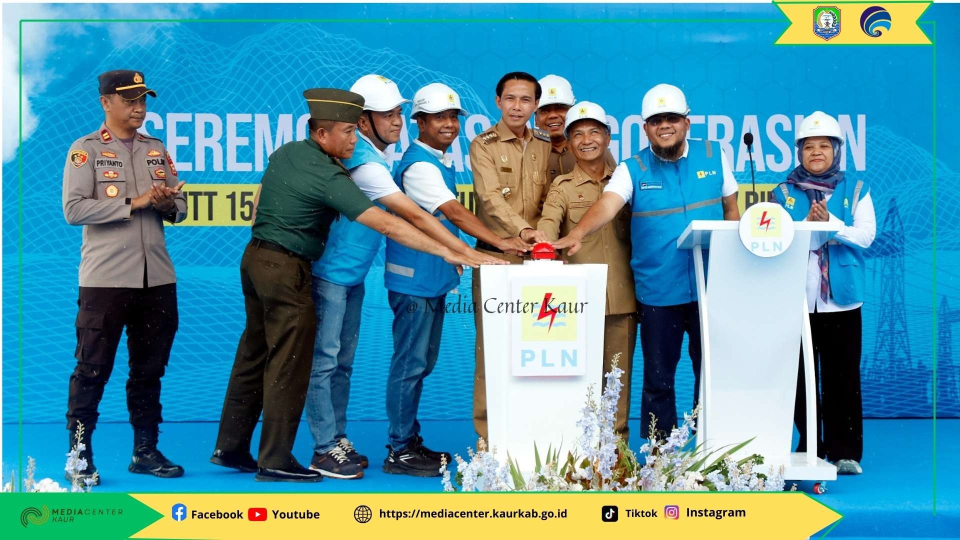 Perkuat Keandalan Listrik dan Dorong Pertumbuhan Ekonomi Kaur, Operasional GI 150 kV Diresmikan