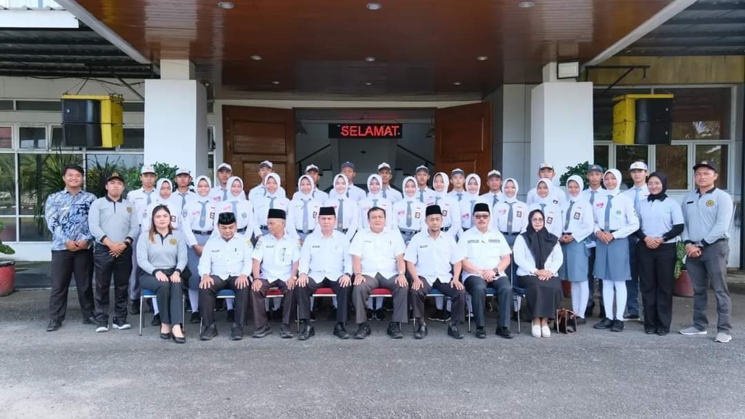 Dilepas Sekda, Delapan Pelajar Kaur Ikuti Seleksi Paskibraka Tingkat Provinsi Bengkulu