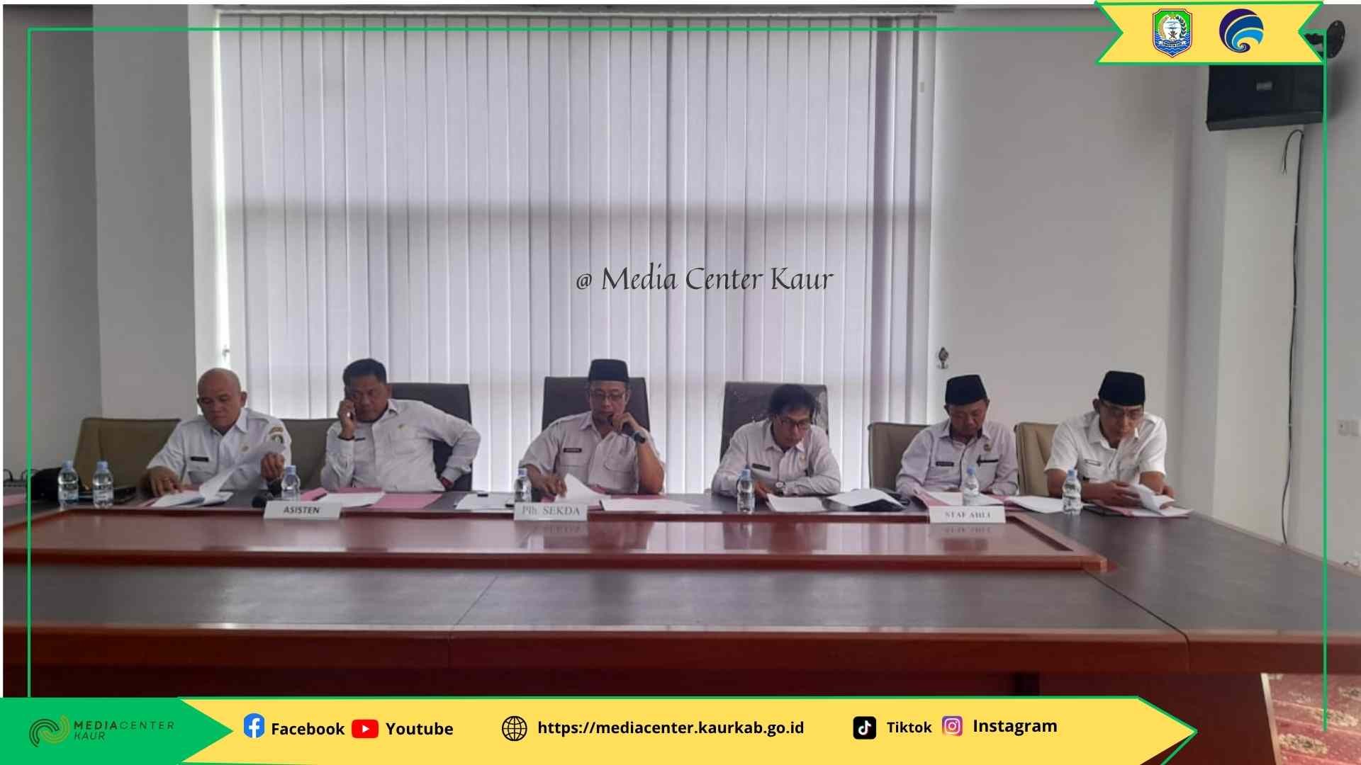 Rapat Persiapan Ke 2 HUT RI Ke-80 Tahun 2025 di Kabupaten Kaur