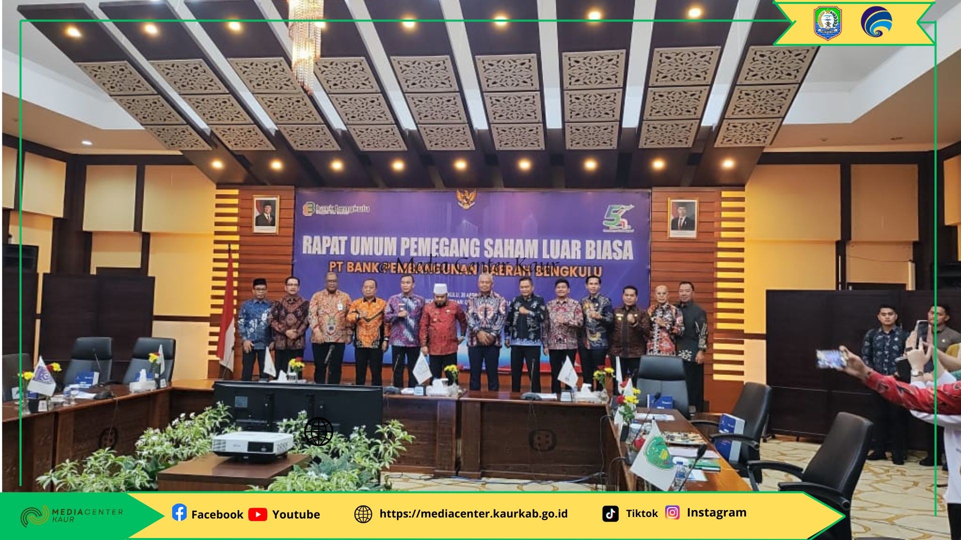 Dihadiri Bupati Kaur, RUPS Luar Biasa Bank Bengkulu Ajukan Calon Pimpinan Bank Bengkulu Ke OJK