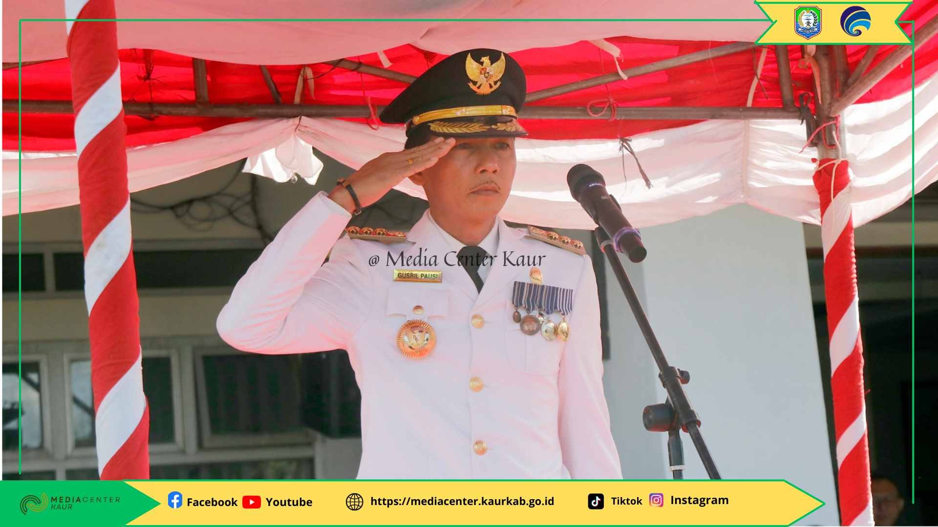 Jadi Irup Peringatan Hari Otoda Ke-XXIX, Bupati Sampaikan Pesan Menteri Tito