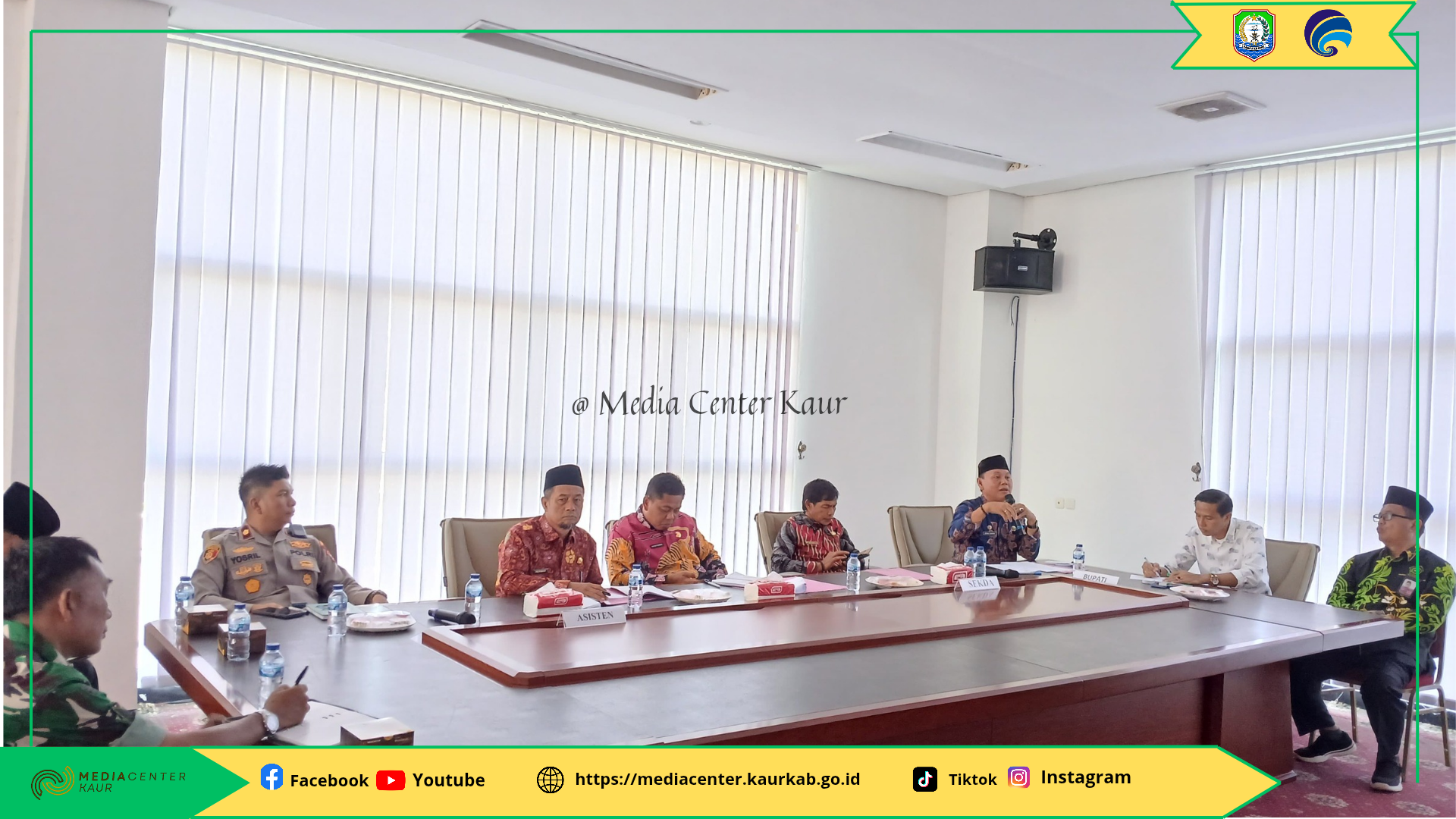 Rapat Kedua Persiapan HUT Kabupaten Kaur Ke-22 Tahun 2025  