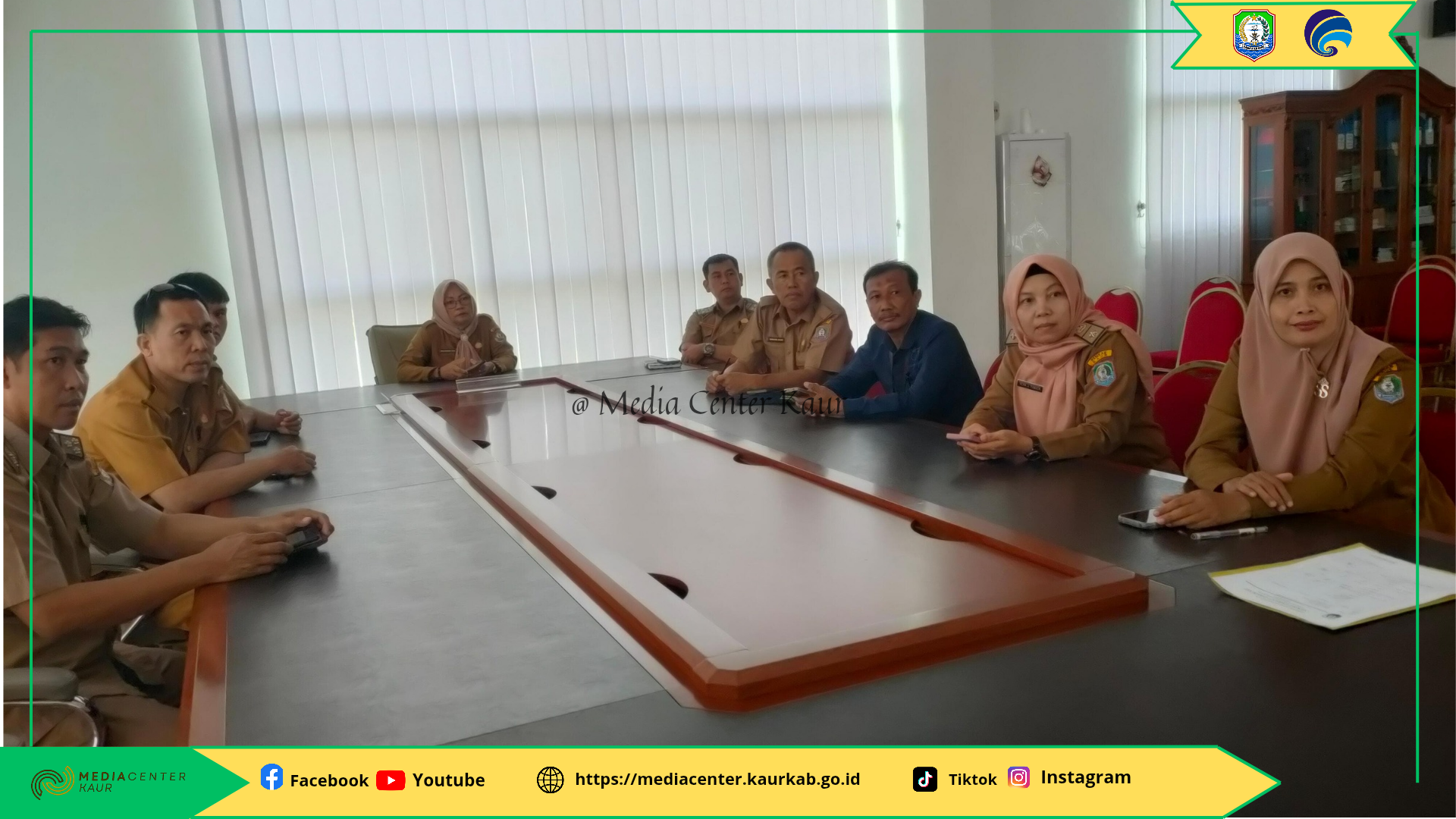 Pemerintahan Kabupaten Kaur ;Ikuti Zoom Meeting Rakor Pengendalian Inflasi Tahun 2025