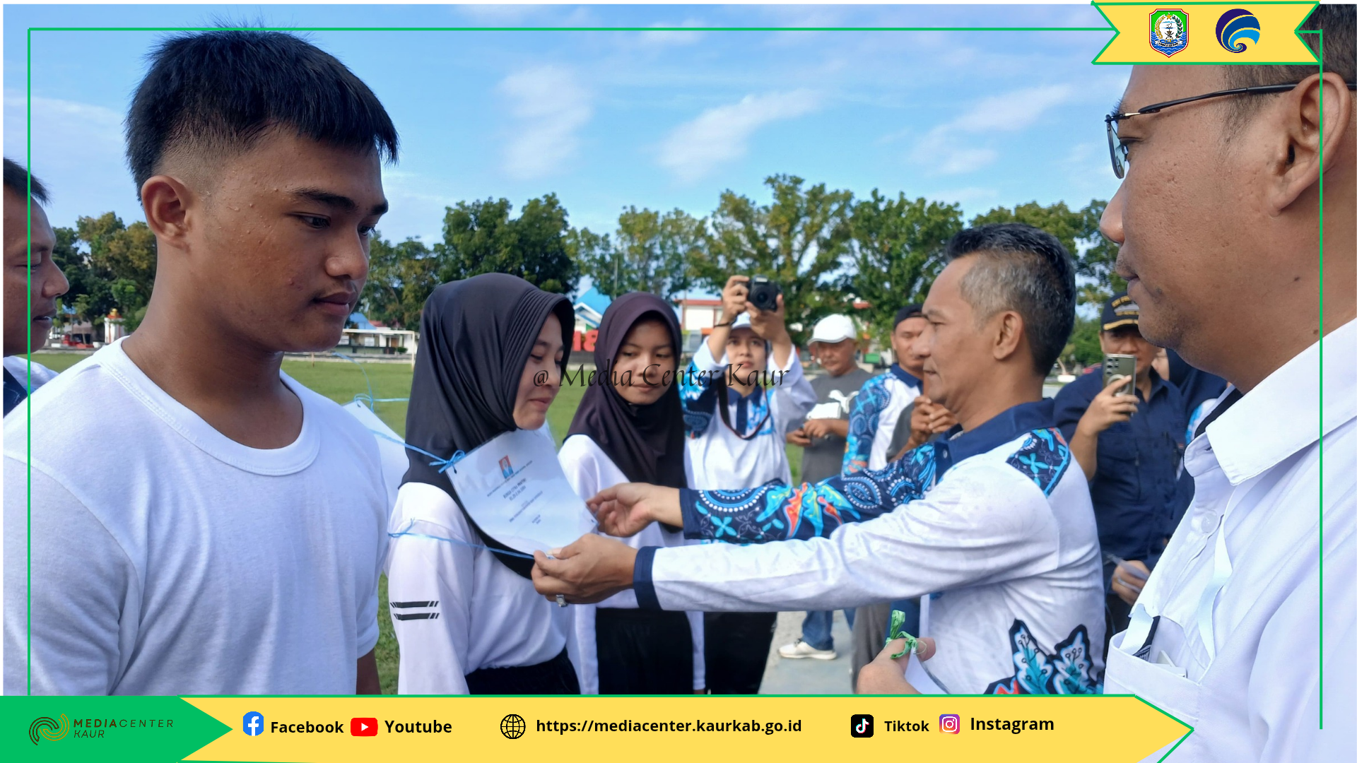 Pembukaan Seleksi Fisik dan Wawancara Penerimaan Taruna/Taruni Baru KKP di Kaur, Bengkulu