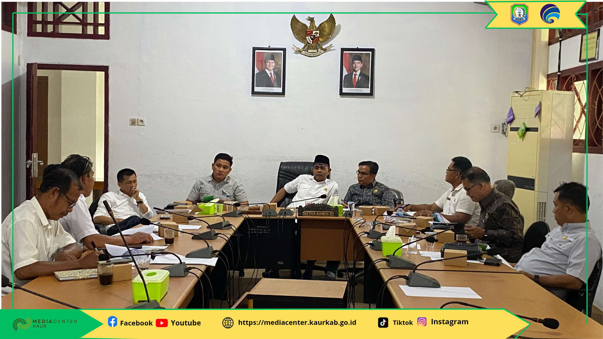 Komisi III DPRD Kaur Gelar Raker Bersama Dispora