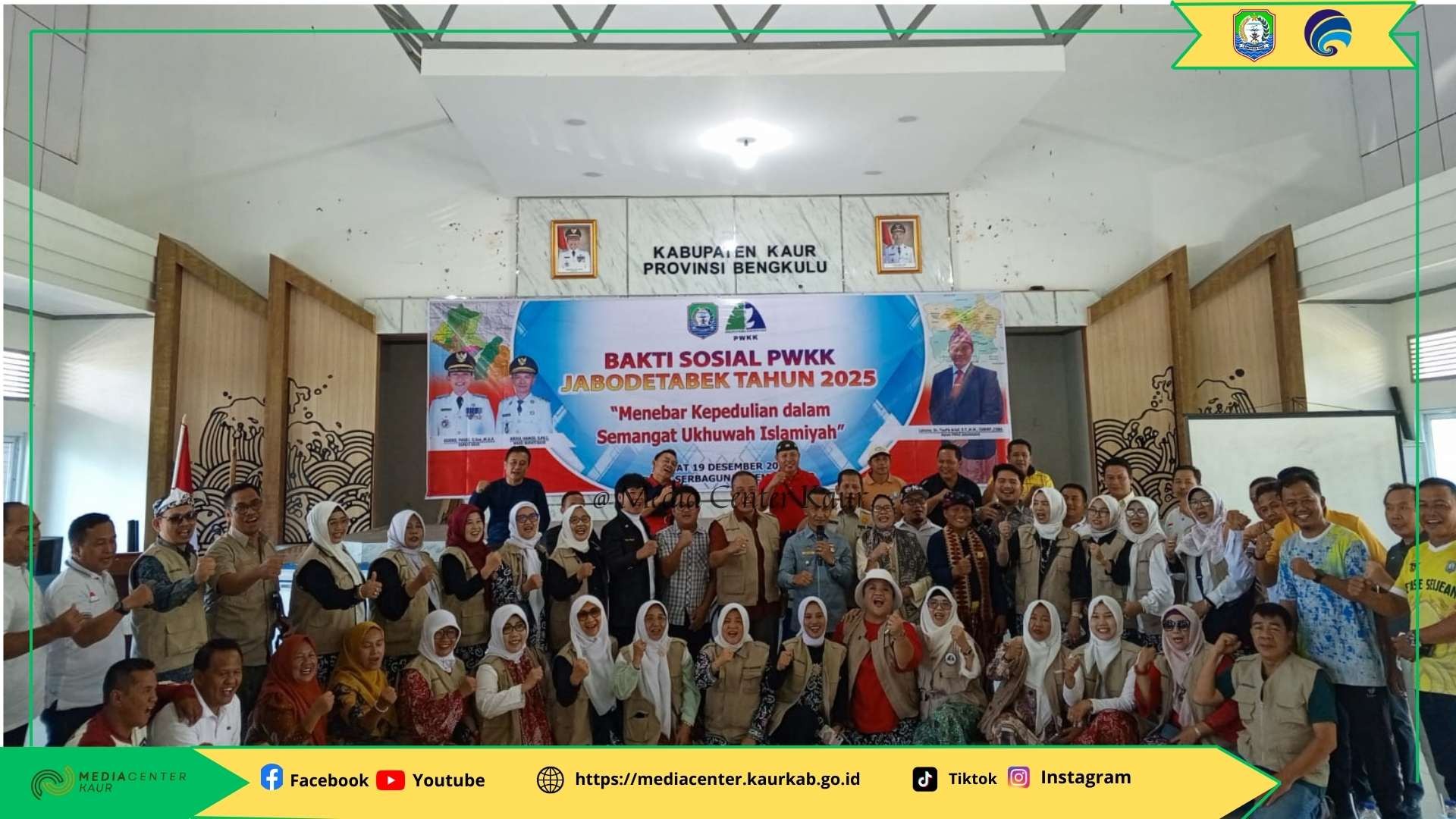 PWKK Jabotabek Tebar Kepedulian di Kaur dengan Bakti Sosial