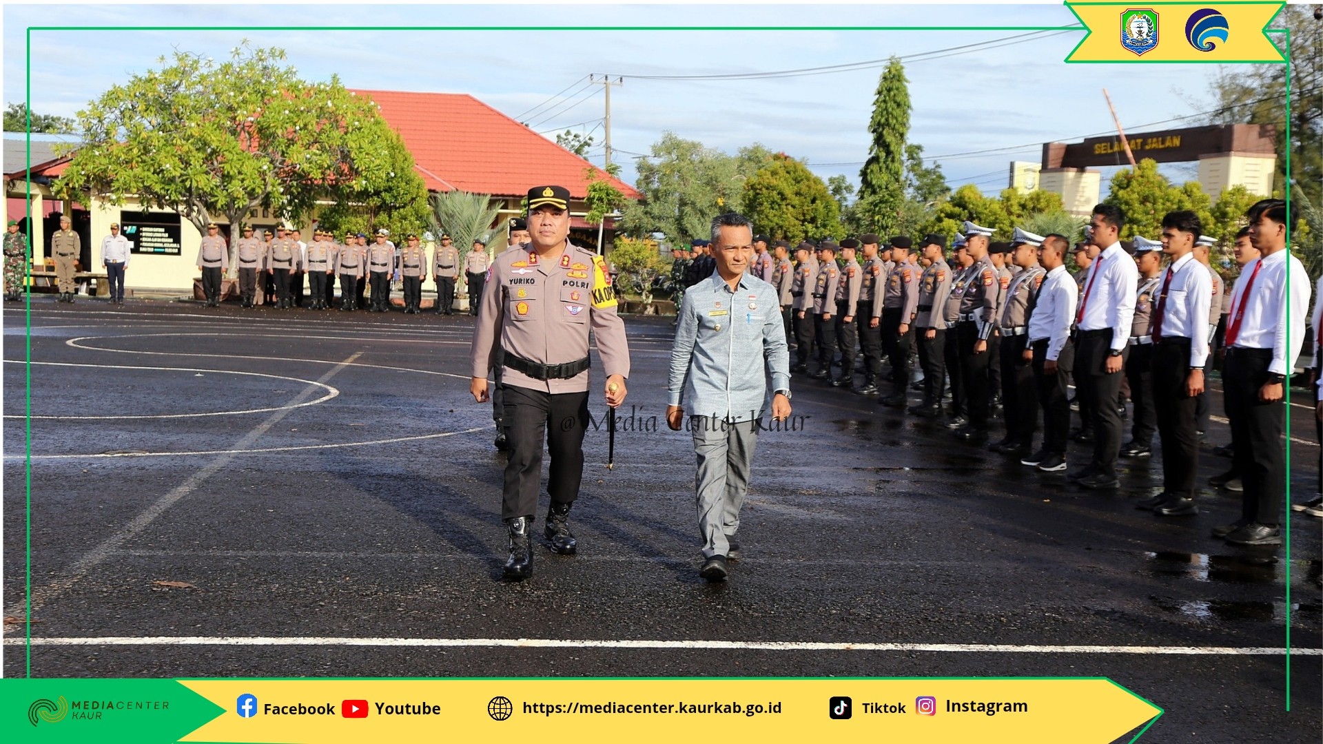 Apel Gelar Pasukan Operasi Lilin Nala 2025, Polres Kaur Siap Amankan Nataru
