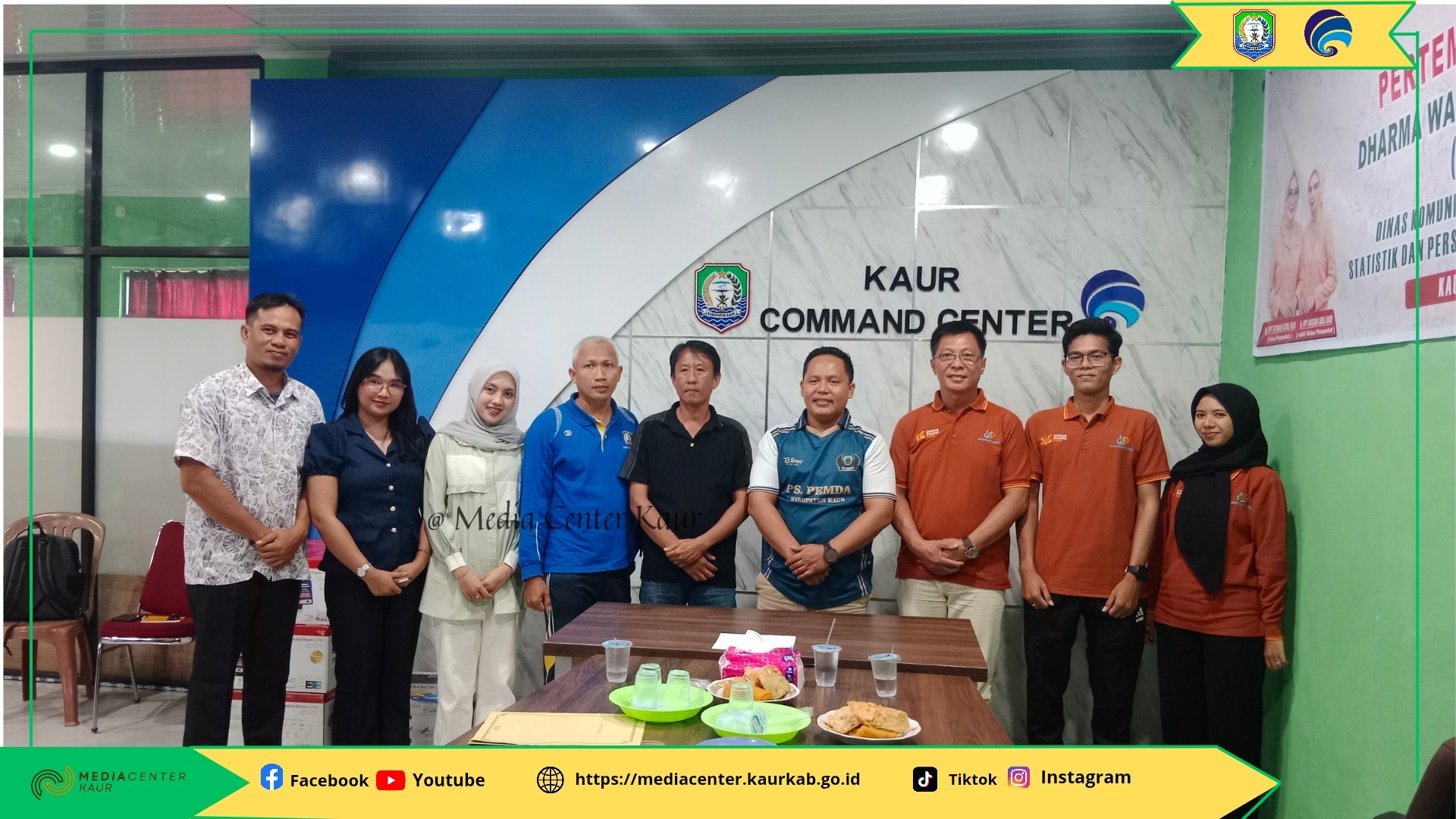 Dinas Kominfo Bersama BPS Gelar Rakor Penyelenggaraan Statistik Sektoral Kabupaten Kaur