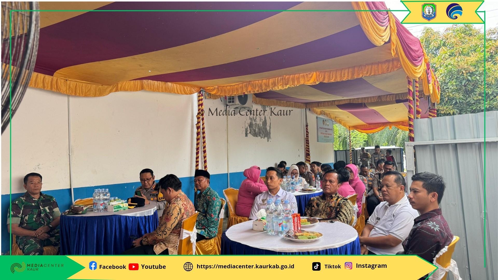 Pemkab Kaur Ikuti Peresmian dan Groundbreaking SPPG Polri Secara Virtual