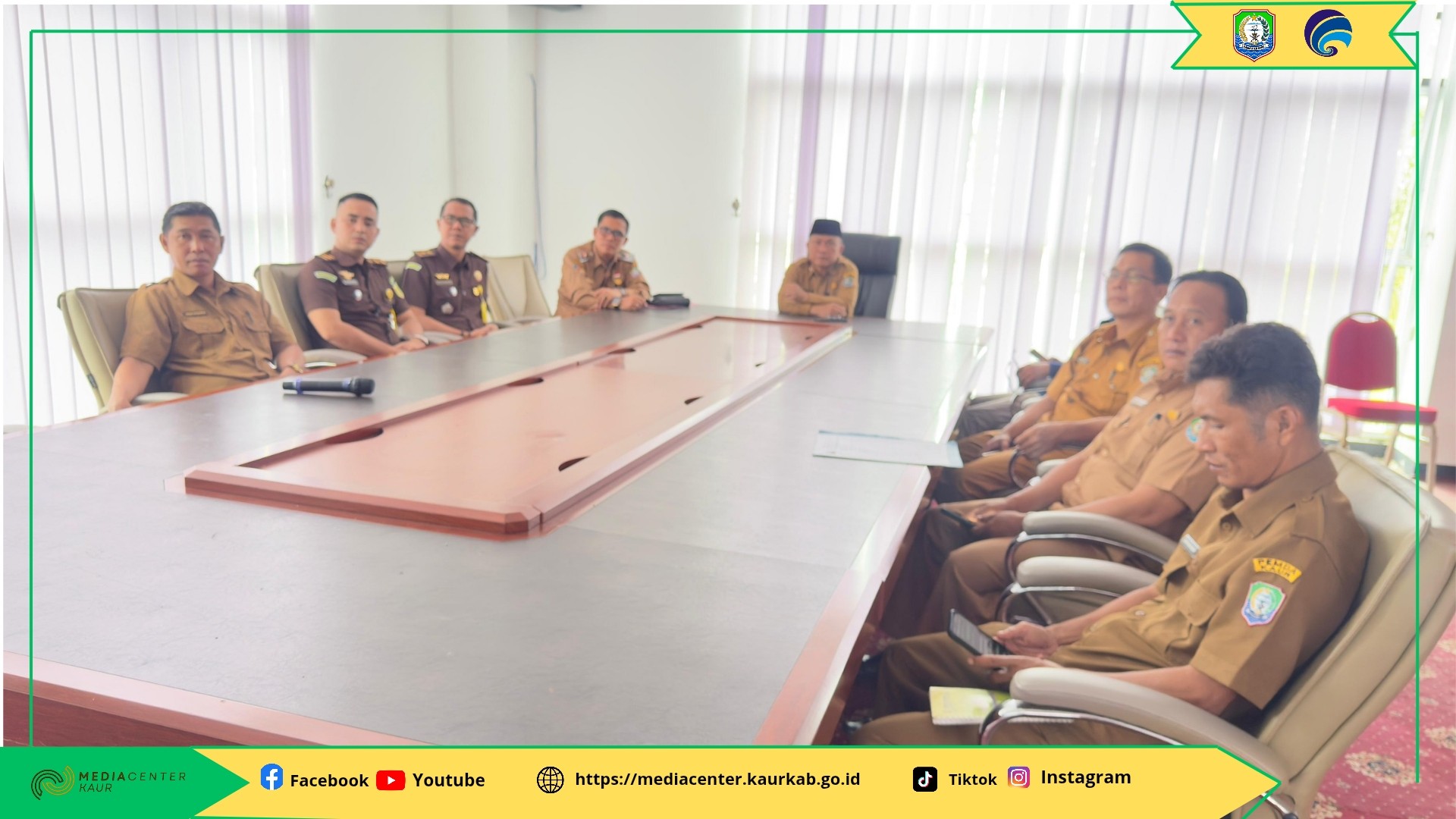 Rakor Pengendalian Inflasi dan Program 3 Juta Rumah, Pemkab Kaur Ikuti Arahan Kemendagri Secara Dari