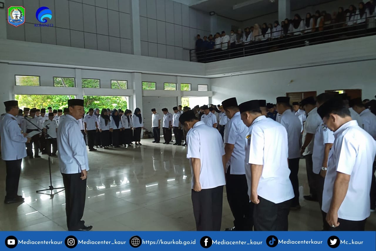 Pemda Kabupaten Kaur Gelar Apel Bersama dan Halalbihalal