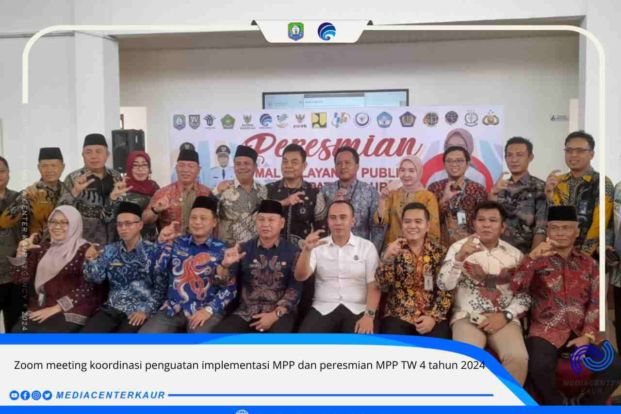MPP Kab Kaur 1 Diantara 42 Mal Pelayanan Publik Yang Diresmikan Oleh PANRB