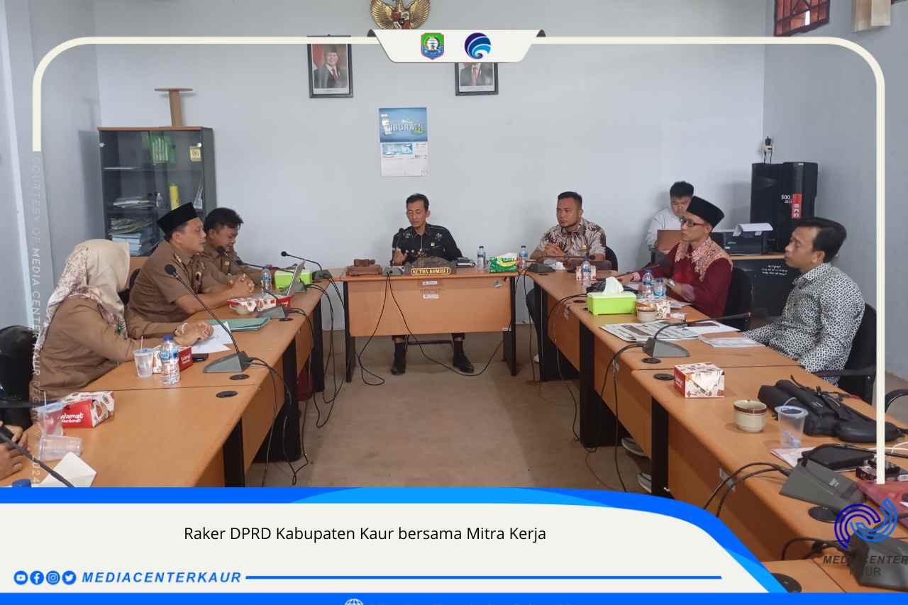 Lakukan Pengawasan, Komisi I DPRD Kaur Rapat Kerja Dengan DPMPTSP