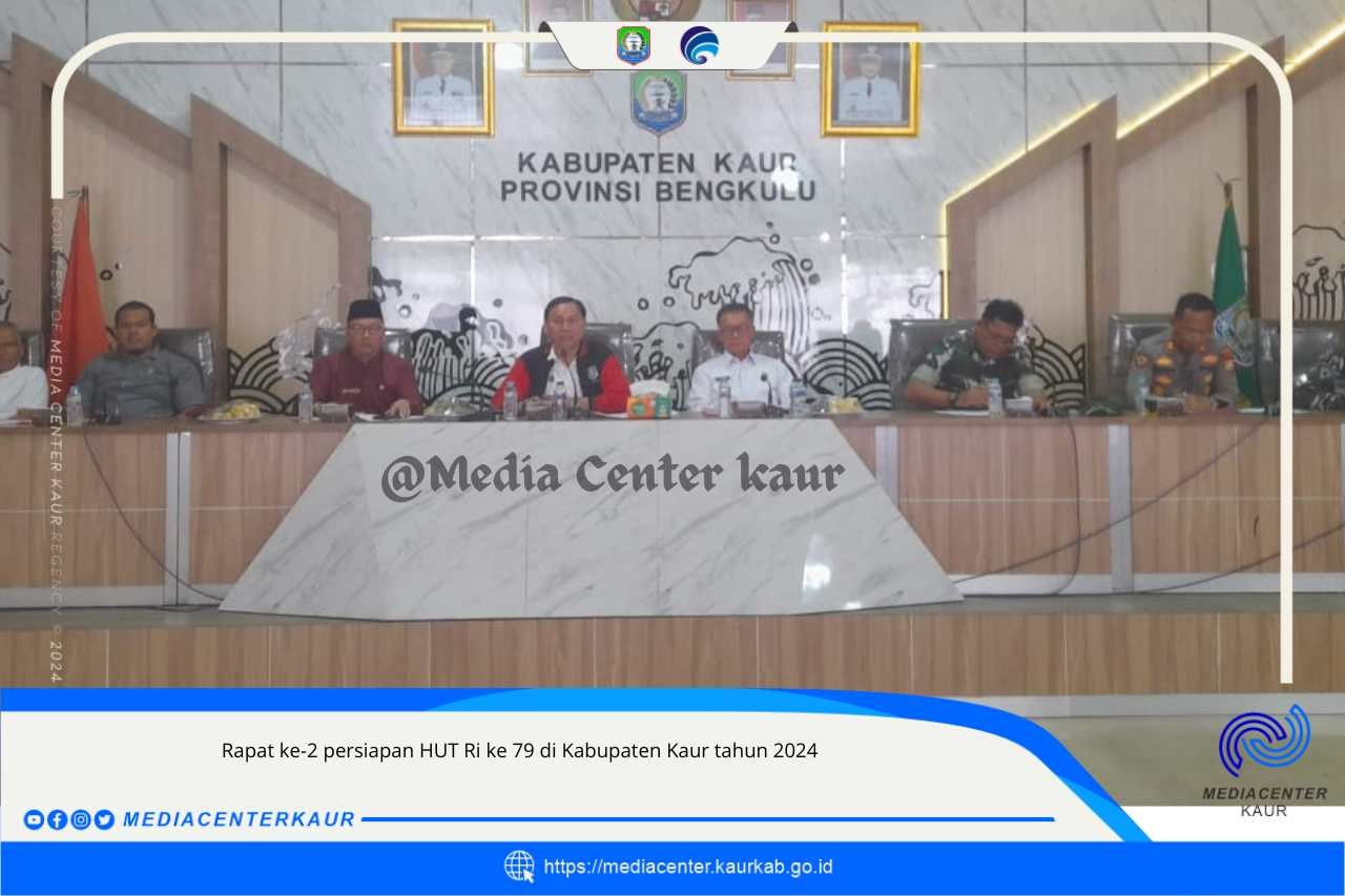 Rapat ke-2 Persiapan Menjelang HUT ke-79 RI Tahun 2024