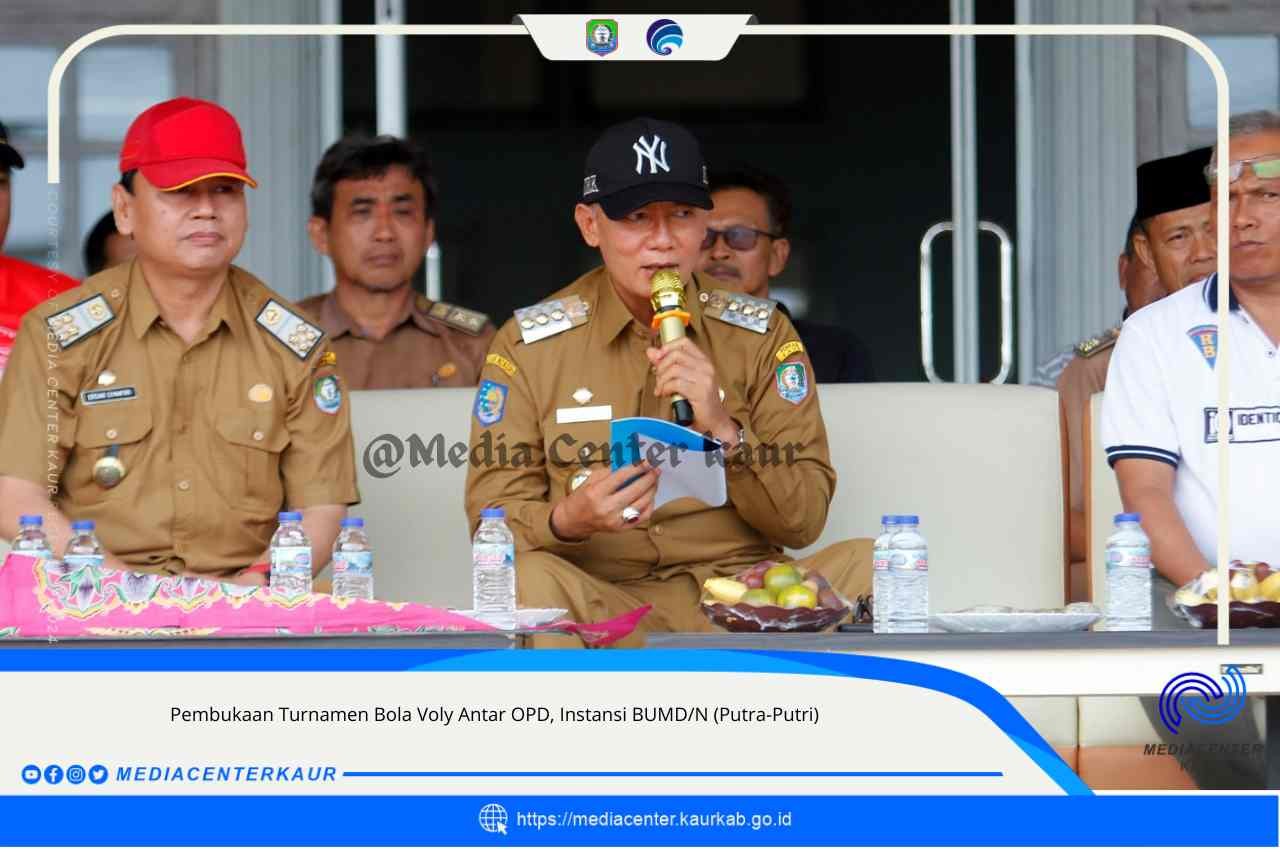 Meriahkan HUT ke-79 RI, 71 Tim Ramaikan Turnamen Bola Voli Antar OPD, BUMN dan Instansi Vertikal