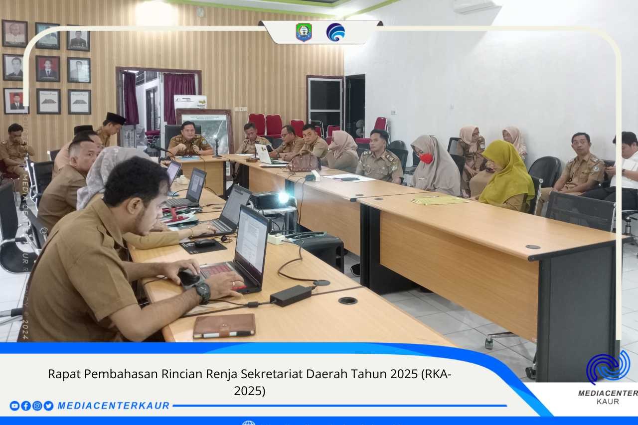 Rapat Fasilitasi Pembahasan Rincian Renja Setda Tahun 2025: Fokus pada Efisiensi dan Kinerja