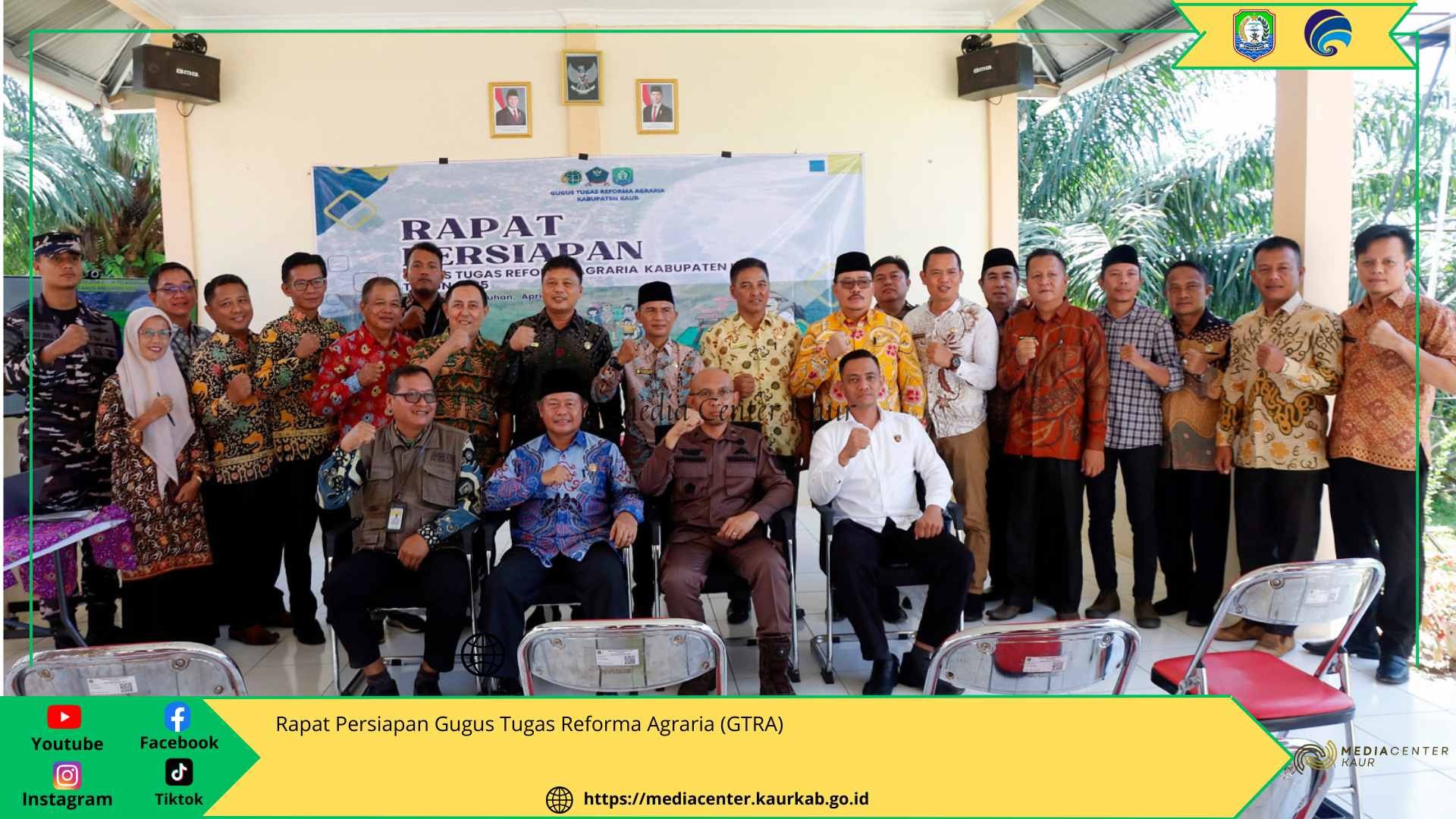 ATR/BPN Kaur 2025 Targetkan PTSL 525 Bidang dan Redistribusi  Tanah 200 Bidang Tuntas