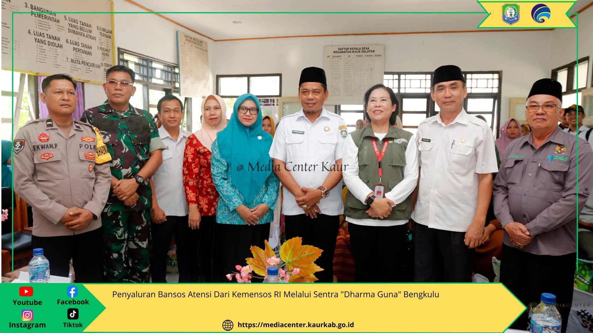 166 PPKS Terima Bantuan ATENSI Senilai Rp359.906.000  Dari  Sentra Dharma Guna
