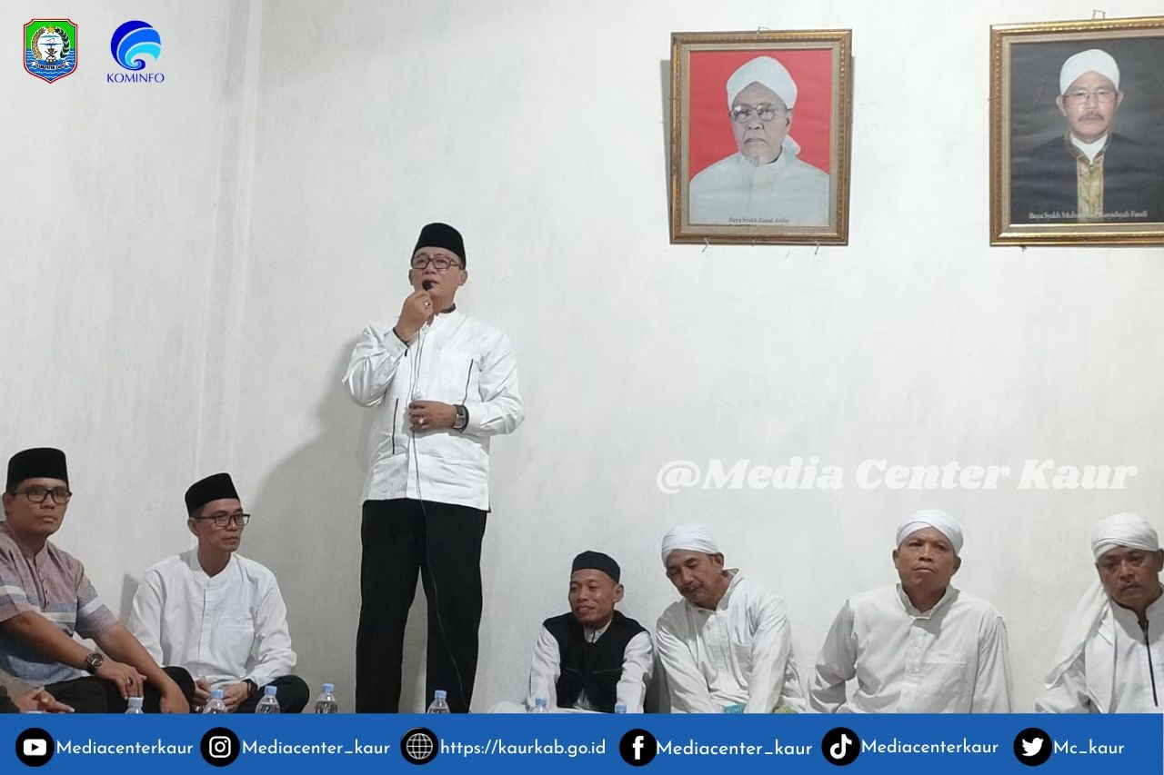 Penutupan Kegiatan Pengajian Thariqah Naqsabandiyah Oleh Bupati Kaur 
