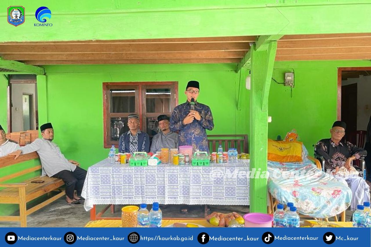 Bupati Kaur Lakukan Silaturrahmi Di Desa Kelahirannya