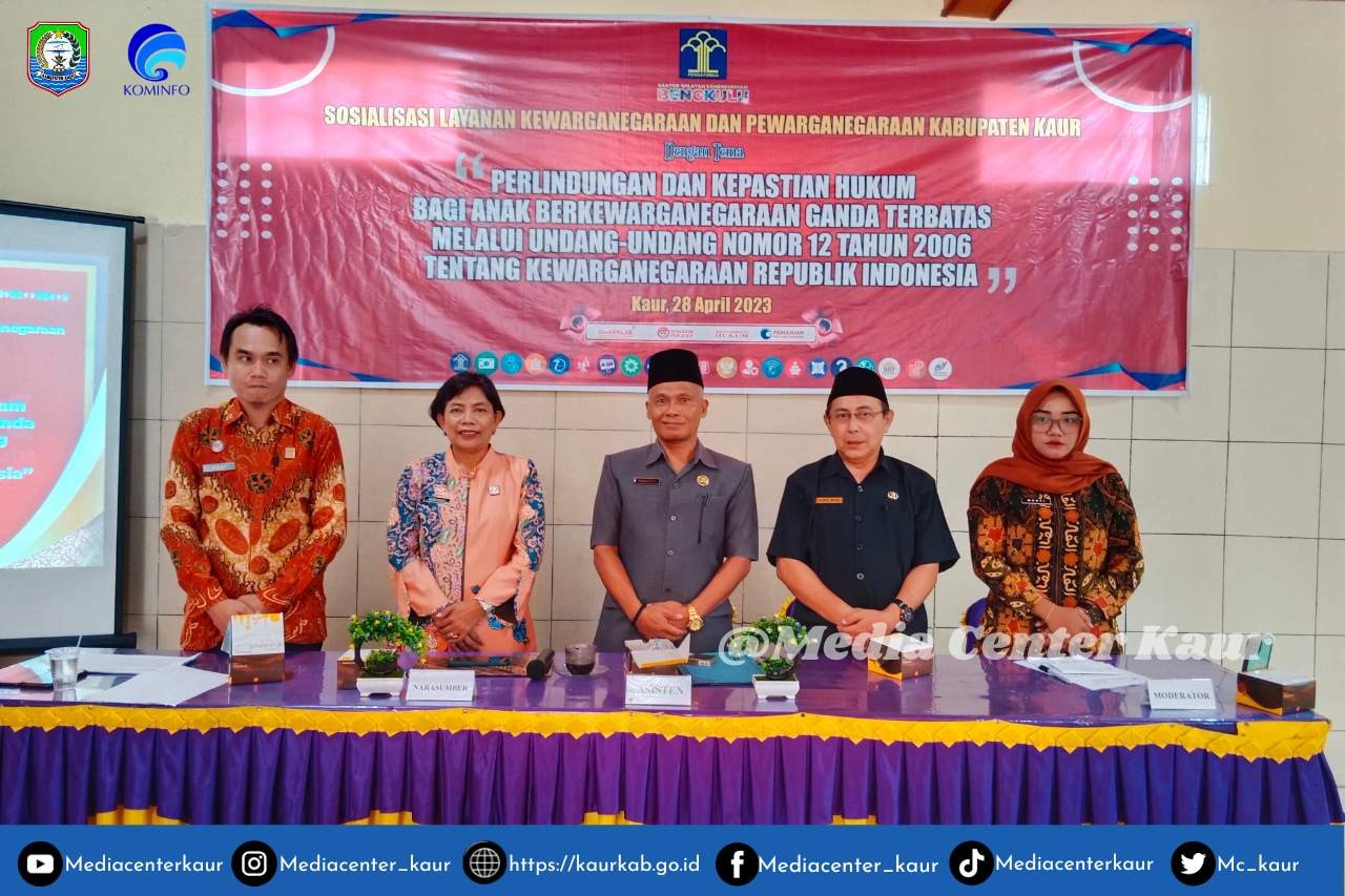 Kemenkumham Prov Bengkulu Gelar Sosialisasi Kewarganegaraan Di Kabupaten Kaur
