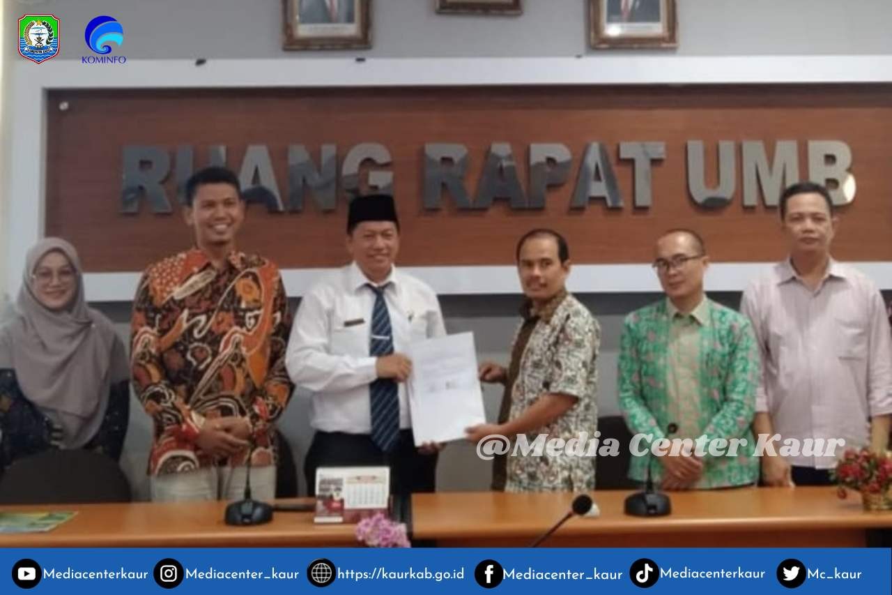 Pemda Kabupaten Kaur Bersama UMB  Usulkan Aplikasi SEIJEAN