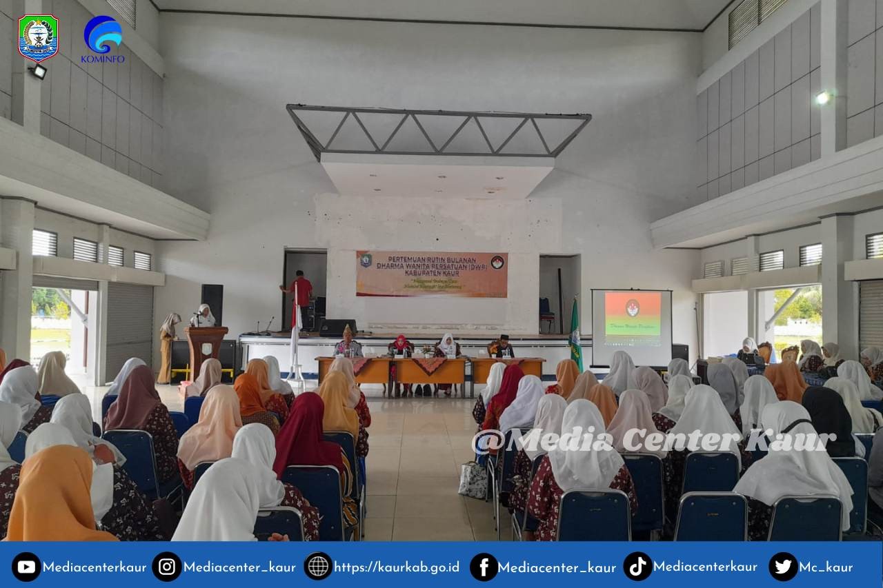 Pertemuan Rutin Bulanan Dharma Wanita Persatuan (DWP) Kabupaten kaur