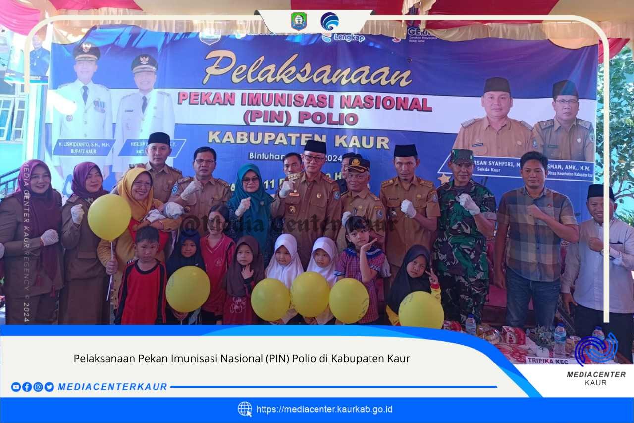 BUPATI HADIRI PELAKSANAAN PIN POLIO