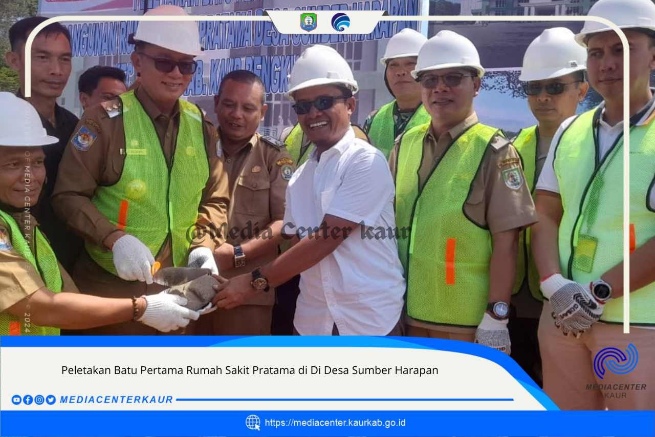 Bupati Kaur Pimpin Langsung ;Peletakan Batu Pertama RS Pratama